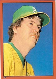 1982 Topps Baseball Stickers     228     Steve McCatty